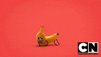 Banana Joe Loop GIF by Cartoon Network EMEA