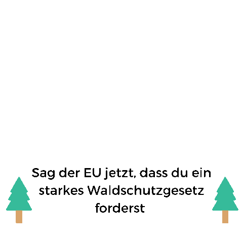 Waldschutz Sticker by GreenpeaceAT