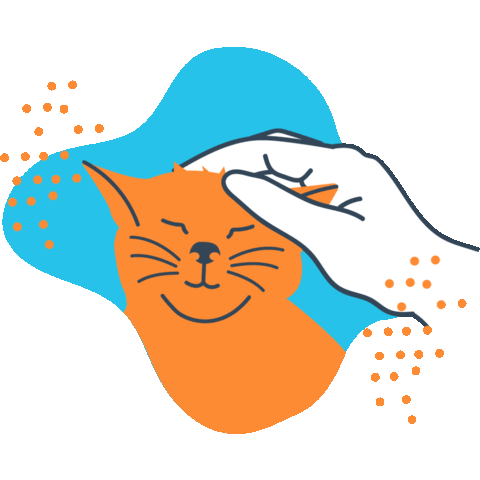 Cat Pet Sticker by GiveGab