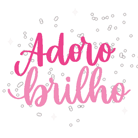 Brilhos e Purpurinas Sticker