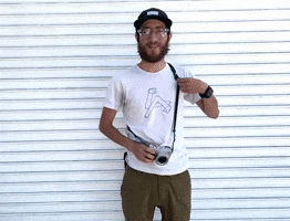 Glasses Camera GIF by Road Runner Bags