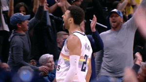 Screaming Pumped Up GIF by NBA