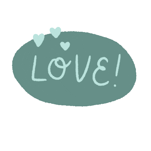 Heart Love Sticker by Kaila Elders