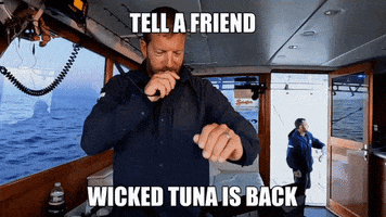 Happy Wicked Tuna GIF by National Geographic Channel