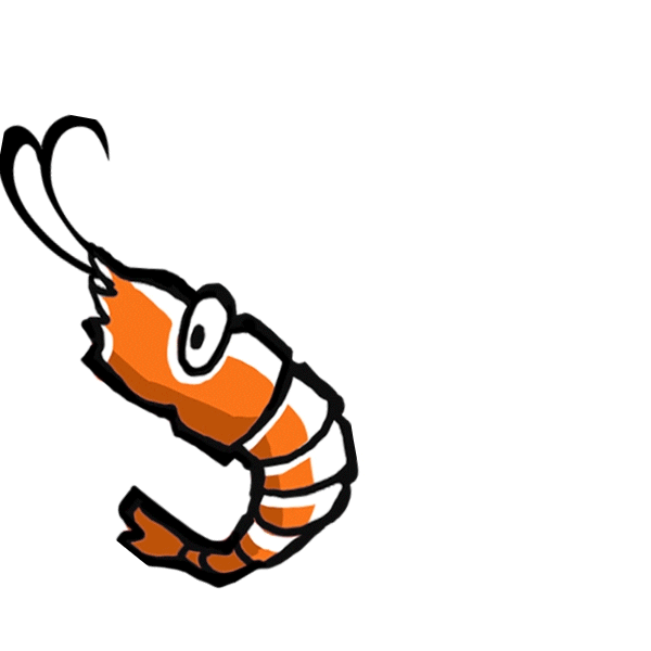 idiot shrimp GIF by Maxis