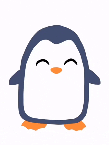 Penguin Love GIF