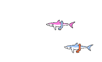 Puzzle Fish Sticker by Piece&Love