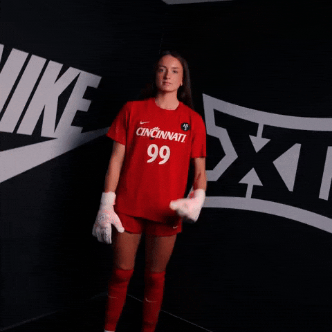 Uc College Soccer GIF by Cincinnati Bearcats