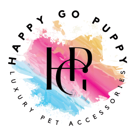 Happy Go Puppy Luxury Pet Accessories Sticker