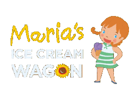 Ice Cream Childhood Cancer Sticker by Prayers From Maria Foundation