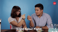 Light Saber Fight