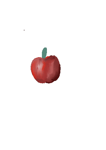 Apfel Sticker by BVK Students Hannover