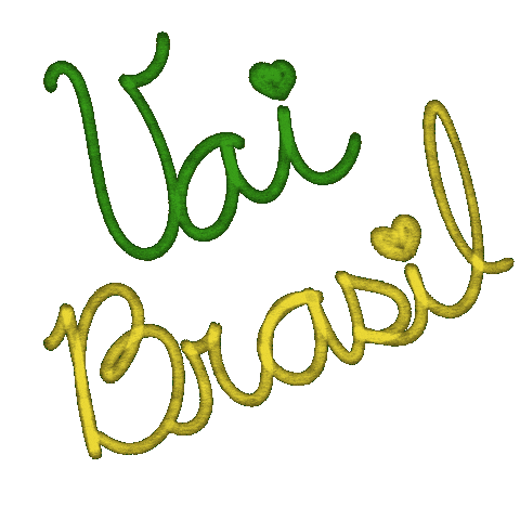 Copa Do Mundo Lettering Sticker