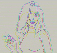 Sad Girl Smoking GIF - Find & Share on GIPHY
