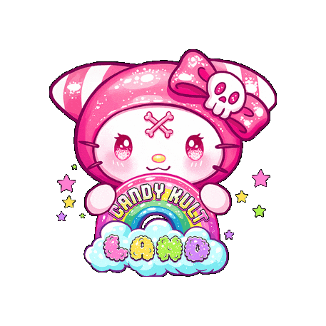 Candy Kult Land Sticker