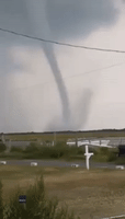 Giant Waterspout Touches Land and Destroys Home on Smith Island