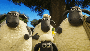 Shaun The Sheep Running GIF by Aardman Animations