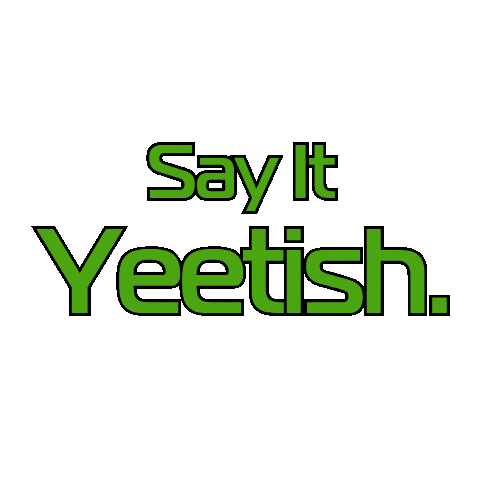 Yeet Websites Sticker