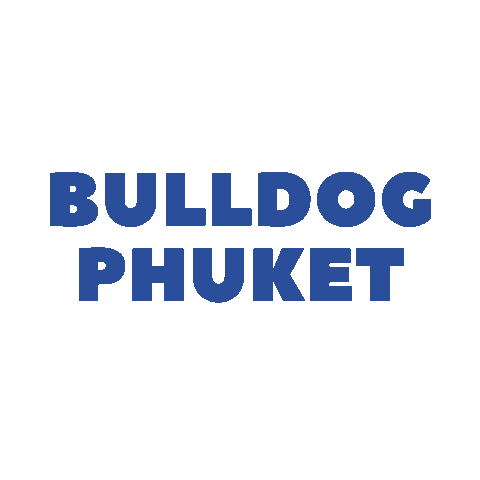 BULLDOG PHUKET Sticker