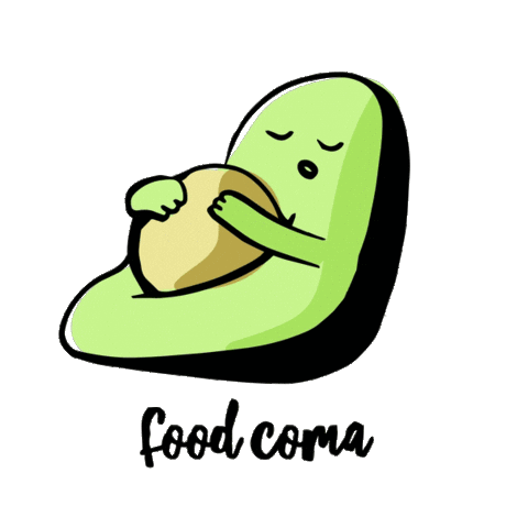 Tired Foodie Sticker by Coop