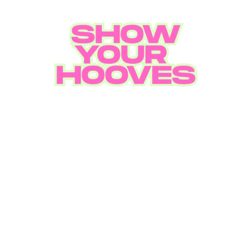 Horse Horseshoe Sticker by Strohm Hufbeschlagartikel