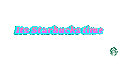 Its Starbucks Time Sticker by Starbucks Italia