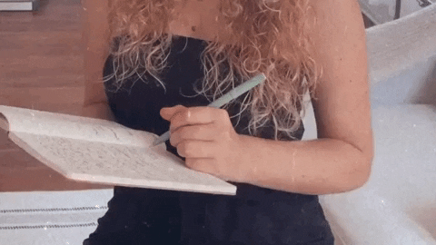Journaling The Secret GIF by Taylor Carr