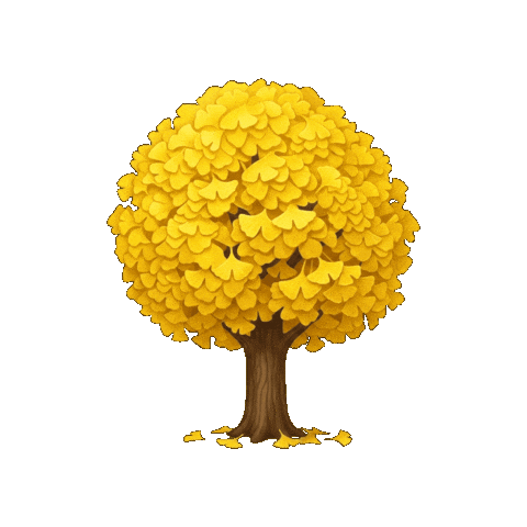 Ginkgo Sticker by University of Virginia