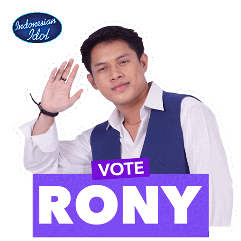 Rony Sticker by Indonesian Idol