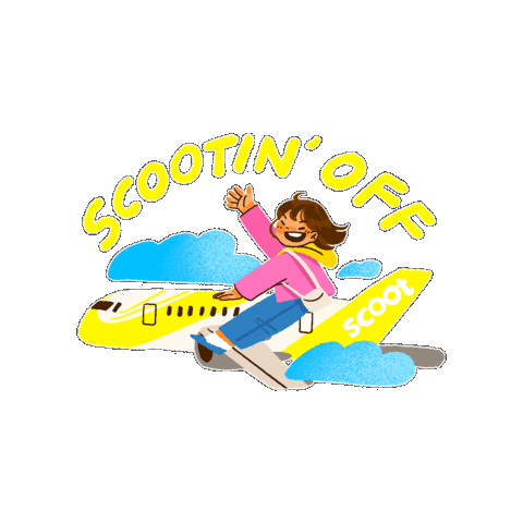 FlyScoot Sticker