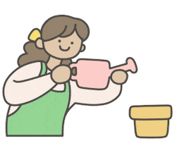 Plant Garden Sticker