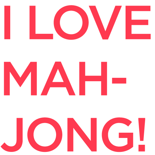 The Mahjong House Sticker