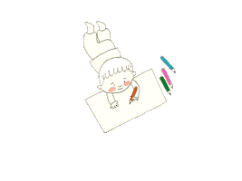 Illustration Kids Sticker