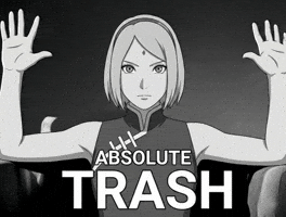 Sakura Haruno Trash GIF