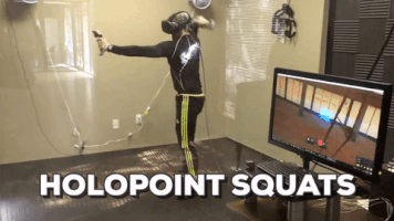 timdonahey squats htc vive holopoint GIF