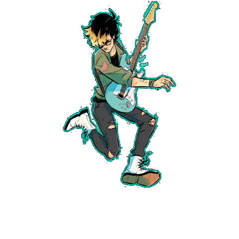 Guitar Sticker