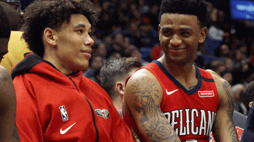Jaxson Hayes Laughing GIF by New Orleans Pelicans