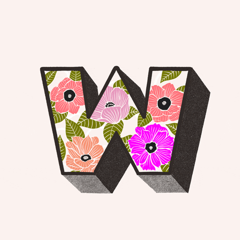 Illustration Flowers GIF by Jaclyn Caris