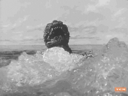 Godzilla Roar Sticker - Godzilla Roar Ahh - Discover & Share GIFs