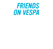 Happy Friends Sticker by Vespa