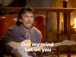 Got My Mind Set On You GIF by George Harrison