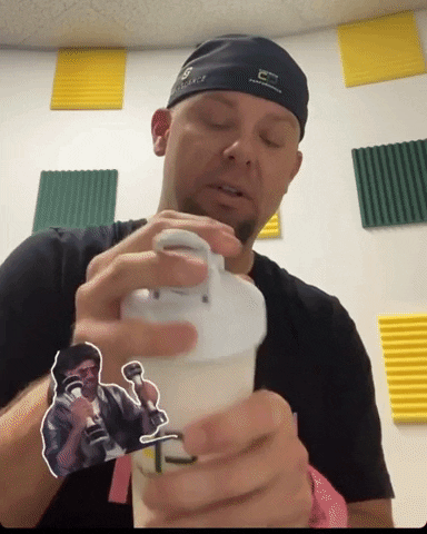 CPNutrition workout bottle protein shaker GIF