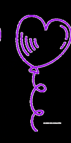 Cute Corazon Heart Globo Cuore Decoloreslavida GIF