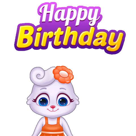 Happy Birthday Sticker by Lucas and Friends by RV AppStudios