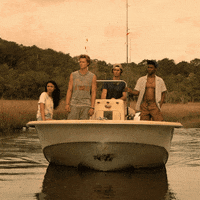 Outer Banks Boat GIF by NETFLIX