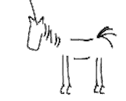 Einhorn Horst Sticker by Stadt GD