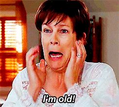 Aging Jamie Lee Curtis GIF - Find & Share on GIPHY