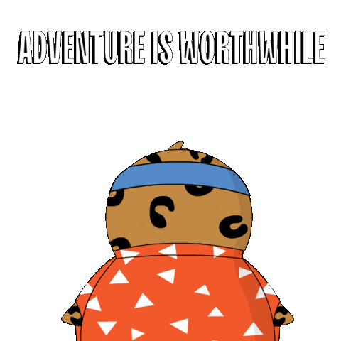 Adventure Time Travel Sticker by Pudgy Penguins