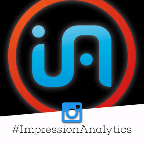 impressionanalytics marketing social media graphic design advertising GIF
