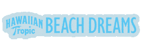 Summer Beach Sticker by Hawaiian Tropic Fragrances